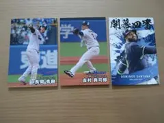 カルビー プロ野球チップスカード　東京ヤクルトスワローズ 3枚セット