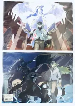 オフィシャルコレクションファイル レシラム・ゼクロム ポケモンカード