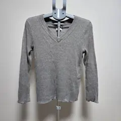 THE SHINZONE ザシンゾーン リブニット カットソー ニット Ｍサイズ