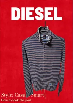 DIESEL ディーゼル フルジップアップカーディガンMのサムネイル