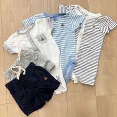 babygap ロンパース・ショートパンツ5点セット　60 男の子