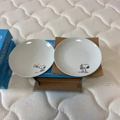 ローソンキャンペーン　スヌーピーペアプレート　4セット