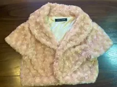 ピンク ボレロ ショート丈　フォーマル用