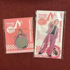 Snow Man佐久間大介 アクスタ・ミラーステッカーセット