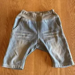 オフィシャルチーム　デニムハーフパンツ　120cm