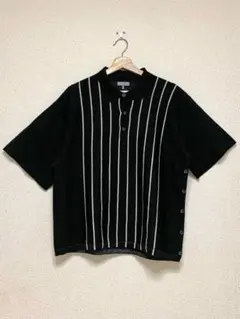 LANVIN 19SS ルカ期 ストライプ ポロシャツ stripe poloのサムネイル