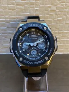 【極美品】CASIO G-SHOCK　GST-W300-1AJF 電波ソーラー