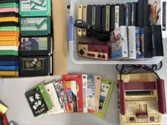 【月末セール】ファミリーコンピュータ本体＋コントローラー＋ソフトまとめ