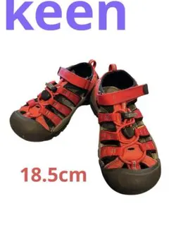 KEEN キッズサンダル レッド