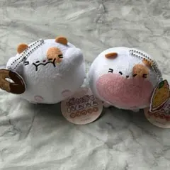 新品タグ付き ぱくぱくハムハムマスコット ハムスター ２個セット