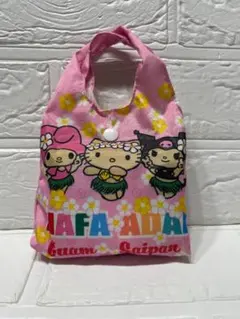 【新品】グアム 限定 日焼け サンリオ エコバッグ✨のサムネイル