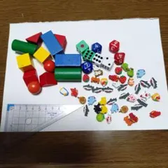 ☆木製積み木 ダイス ミニチュア消しゴム まとめ売り☆