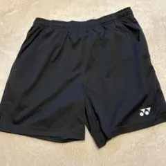 YONEX ブラックパンツ ドローコード付き