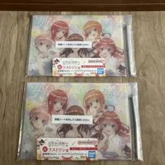 一番くじ 五等分の花嫁∬ アクリルボード 全５種セット オンライン限定品 一番くじ 五等分の花嫁＊ ～memorial collections～｜一番くじ