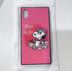 iPhoneXsMaxケース　可愛いスクエア　おしゃれ強化ガラス製スマホケースのサムネイル