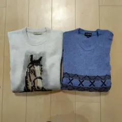 メンズ　セーター２点セット