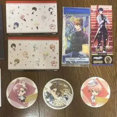 【バラ可】アイナナグッズおまとめ　ポスカコースターブクマ等　一織陸龍
