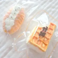 スクイーズ 2個 まとめ売り 食べ物 スイーツ パン