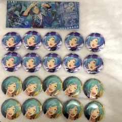 あんスタ　深海奏汰　缶バッジ　ホロチケ