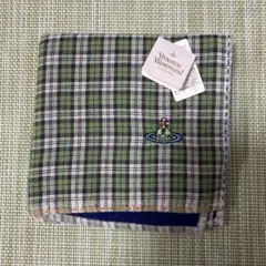 【新品未使用】Vivienne Westwood チェック柄ハンカチ