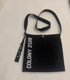 COLONY 2139 ショルダーバッグ 黒　美品