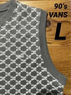 90s VANS バンズ ノースリーブTシャツ ベスト Lのサムネイル
