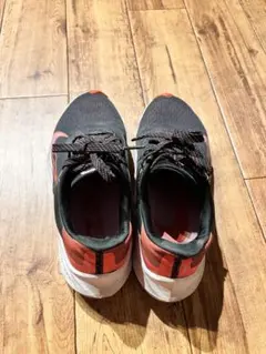 NIKE ランニングシューズ ブラック/オレンジ