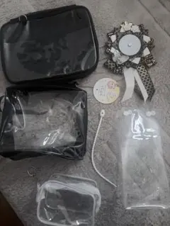 ぬい活　推し活　ポーチ　ロゼット　セット