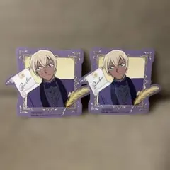名探偵コナン　バーボン　カフェ特典ステッカー　2枚セット