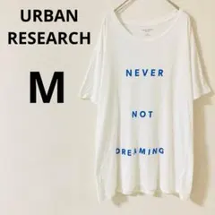URBAN RESEARCH 半袖Tシャツ　【M】　綿100 USA製　ゆったりのサムネイル