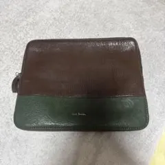ポールスミス PAUL SMITH レザー　クラッチバッグ セカンドバッグ