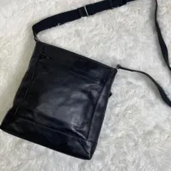 【希少】COACH コーチ レザー ショルダーバッグ ブラック F71341