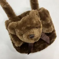 【試し付けのみ】ピンクハウス ブラウン くまちゃんポシェット