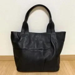 Yohji Yamamoto ノアール　黒レザートートバッグ STAFF STYLING｜THE SHOP YOHJI YAMAMOTO