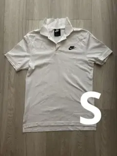 NIKE ホワイト ポロシャツ S