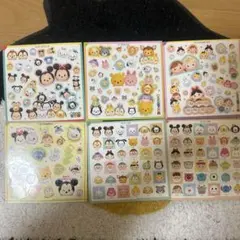 ディズニーツムツムシール6枚セット