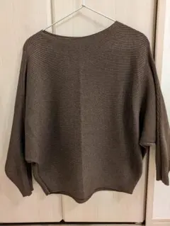 【新春セール】ドルマンニット【ブラウン】