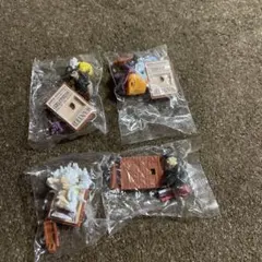 チョコサプワンピース　ルフィ、ゾロ、ジンベイ、黒ひげ