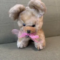レア　ヴィンテージ　昭和レトロ　くま　犬　ぬいぐるみ　テディベア　アンティークのサムネイル