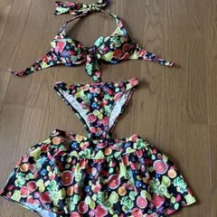 フルーツ柄セパレート水着 Mサイズ
