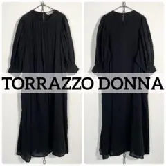 ★インド製 TORRAZZO DONNA プリーツワンピース パフスリーブのサムネイル