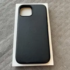 iPhone 13 mini 純正レザーケース　ブラックのサムネイル