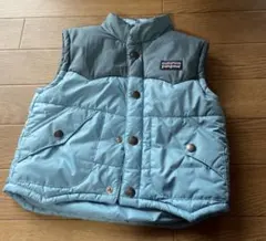 Patagonia 水色 ダウンベスト