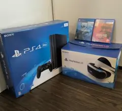 PS4 Pro 1TB CUH-7000B + PSVR ZVR1 動作確認済