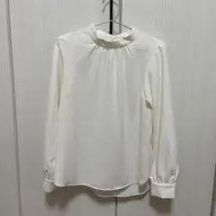 GU ブラウス 長袖　白