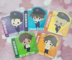 名探偵コナン -パイロットテーマ- F賞ステッカー 5点セット