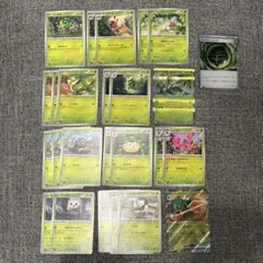 ポケモンカードセット 緑色カード多数