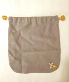 ★未使用★mina perhonen ミナペルホネン 巾着　花柄のサムネイル