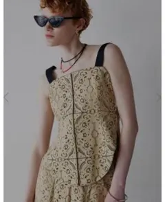 完売　Ameri VINTAGE MODUALL LACE BUSTIERのサムネイル