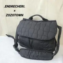 .ENDRECHERI.×ZOZOTOWN キルティングショルダーバッグ